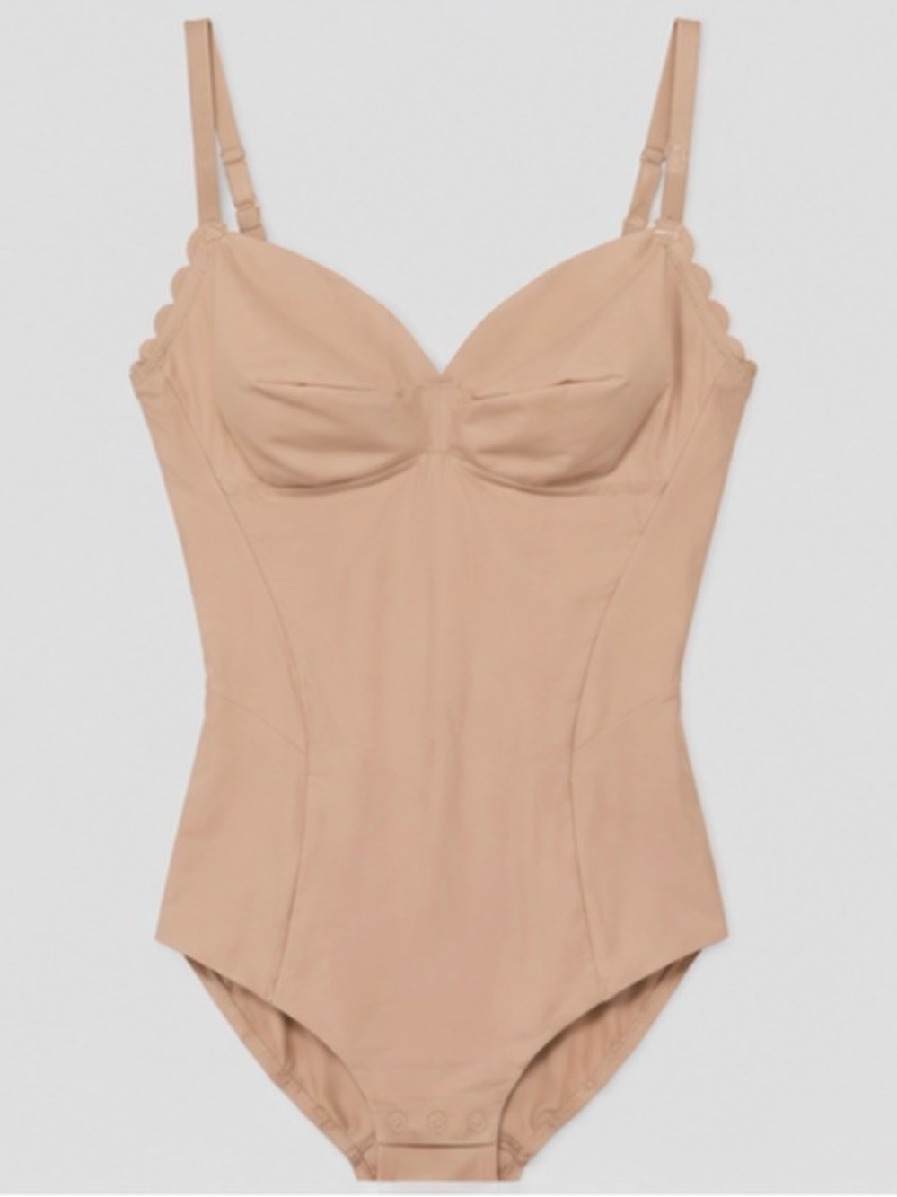 Yamamay  Sensitive Sculpture Nude Shaping Bodysuit XL NWT Seamless Control Shape
